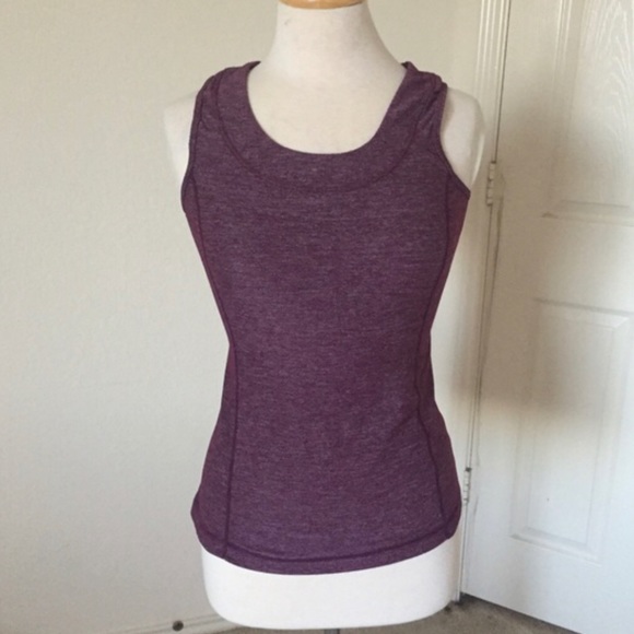 Plum Lululemon workout tank. Size 6. - Picture 1 of 4